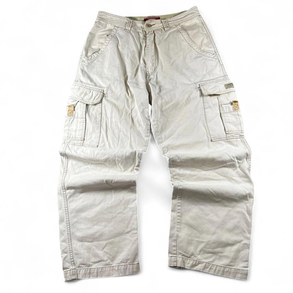 Unionbay Men's Cream Trousers